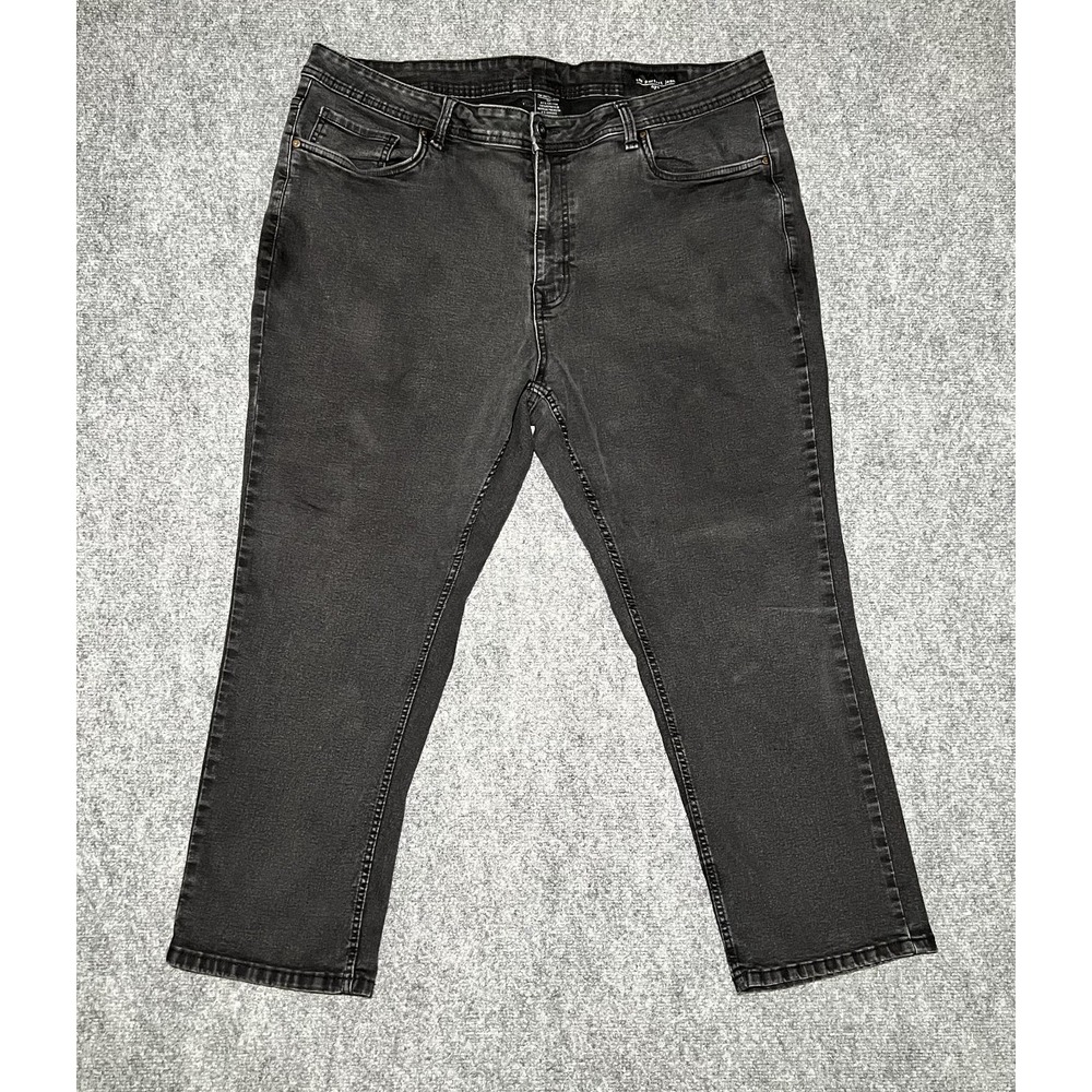 The Perfect Jean Jeans Mens 42x32 Tag Black Athletic Fit NYC Pant 27" Inseam